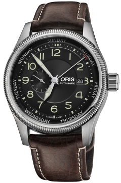 Buy this new Oris Big Crown Small Second, Pointer Day 44mm 01 745 7688 4034-07 5 22 77FC mens watch for the discount price of £1,105.00. UK Retailer.